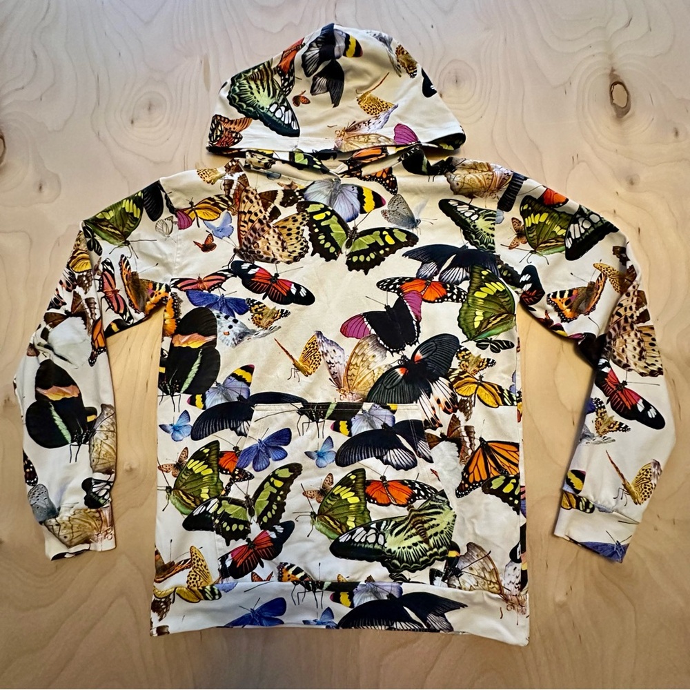 Molo Kids Girls Size EU 152 US 10 12 Rhona Papillon Butterfly Hoodie